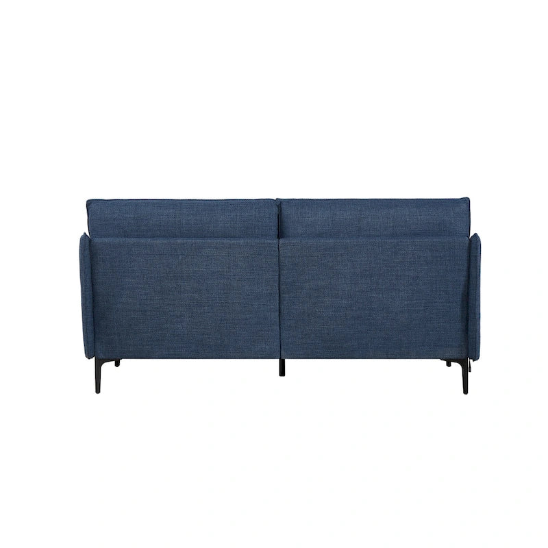 Divano 2,5 posti capitonné in poliestere | Porta di ricarica USB | Struttura in metallo | 363 kg | 173 cm
