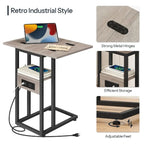 Tavolino Pieghevole - 39.1P x 25.9L x 64A