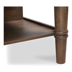 Isola da cucina in legno con contenitore | 183 cm L x 103 cm P x 93 cm H | Stile moderno