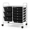 Carrello portaoggetti mobile a 9 cassetti