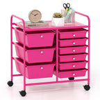 Carrello portaoggetti mobile a 9 cassetti