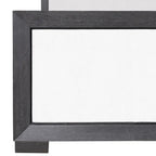 Letto a pannelli in tessuto in legno massello classico moderno | Grigio chiaro | King e Queen | 450 kg