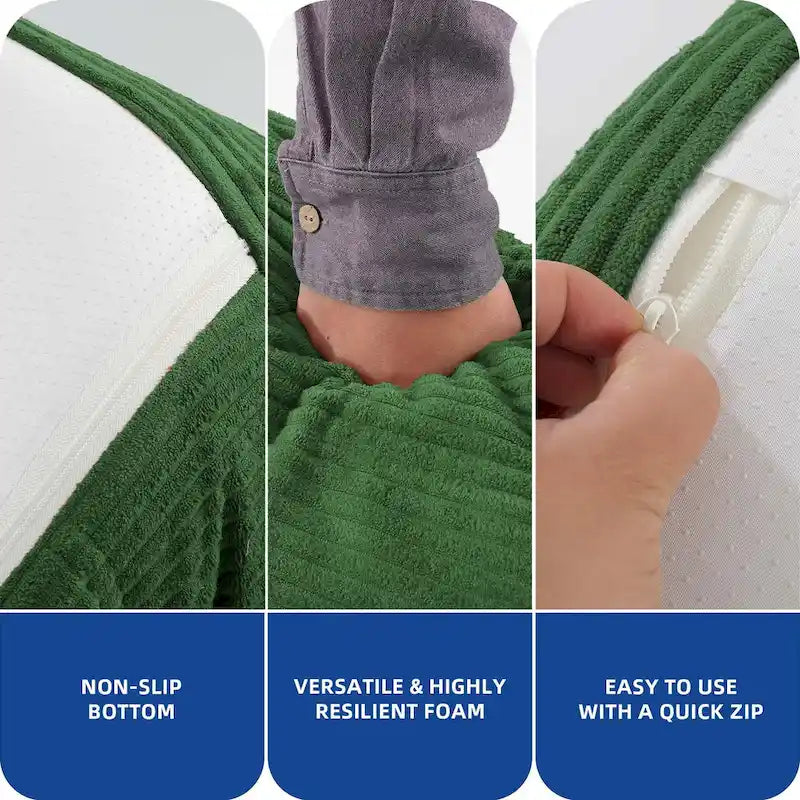 Poltrona Sacco Singola in Memory Foam | Divano da Pavimento Morbido per Adulti e Bambini