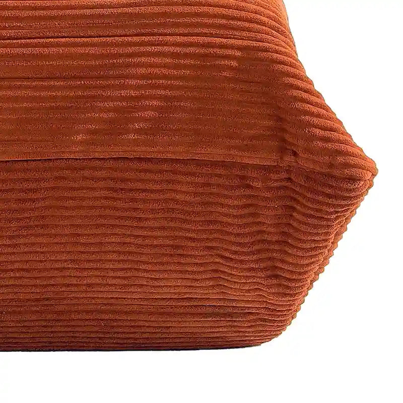 Poltrona Sacco Singola in Memory Foam | Divano da Pavimento Morbido per Adulti e Bambini