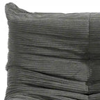 Poltrona Sacco Singola in Memory Foam | Divano da Pavimento Morbido per Adulti e Bambini