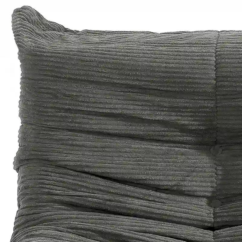 Poltrona Sacco Singola in Memory Foam | Divano da Pavimento Morbido per Adulti e Bambini