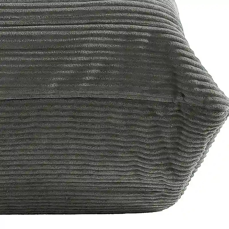 Poltrona Sacco Singola in Memory Foam | Divano da Pavimento Morbido per Adulti e Bambini