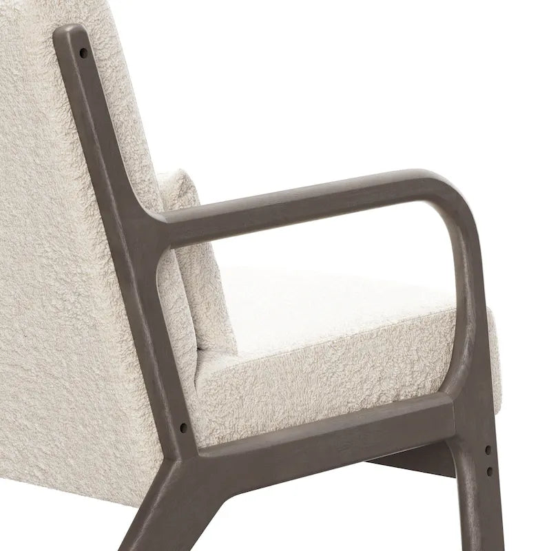 Poltrona moderna da salotto con braccioli | Pelle sintetica o velluto | Imbottitura in schiuma | 136 kg