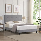 Telaio letto a piattaforma imbottito