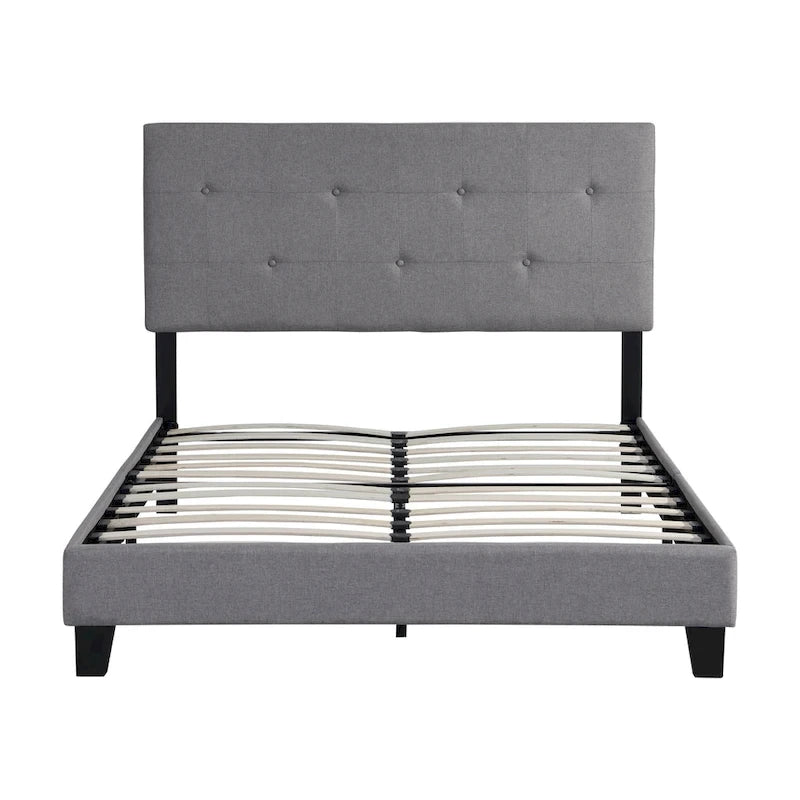 Telaio letto a piattaforma imbottito