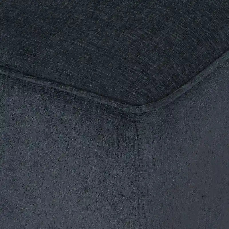 Chaise longue matrimoniale capitonné contemporanea con cuscini decorativi | 160 cm (L) x 148,6 cm (P) x 87,6 cm (A)