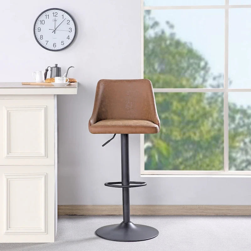 Divanetto moderno in pelle a 2 posti con base in acciaio inossidabile spazzolato color oro | 142 cm