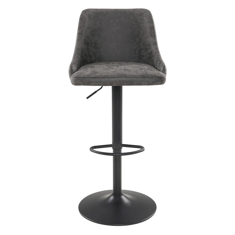 Divanetto moderno in pelle a 2 posti con base in acciaio inossidabile spazzolato color oro | 142 cm