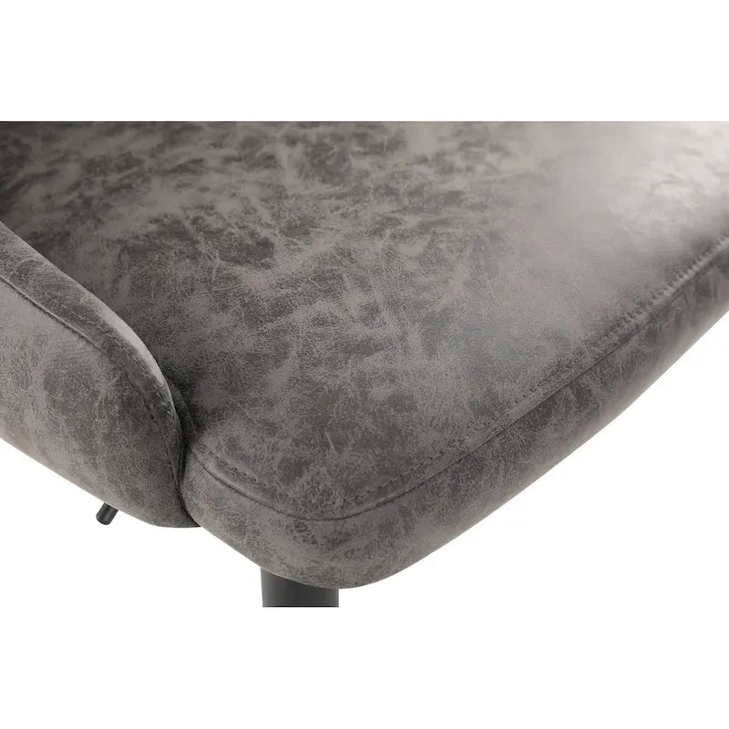 Divanetto moderno in pelle a 2 posti con base in acciaio inossidabile spazzolato color oro | 142 cm