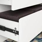 Comò a 12 cassetti per camera da letto con cassetti profondi, grande cassettiera in legno da pavimento