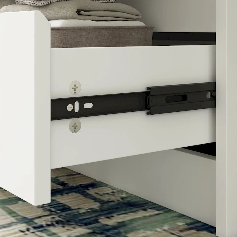 Comò a 12 cassetti per camera da letto con cassetti profondi, grande cassettiera in legno da pavimento