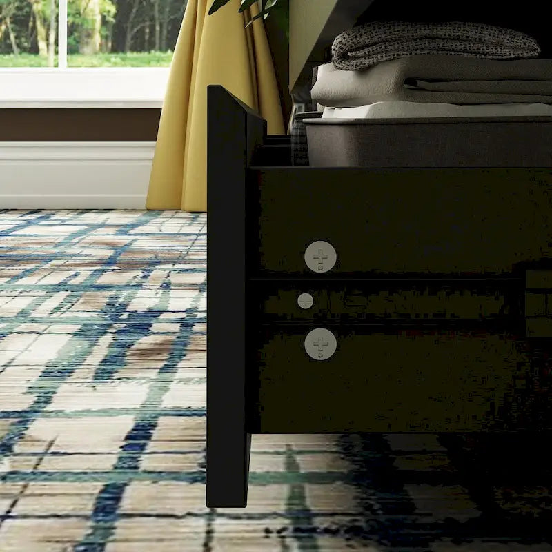 Comò a 12 cassetti per camera da letto con cassetti profondi, grande cassettiera in legno da pavimento