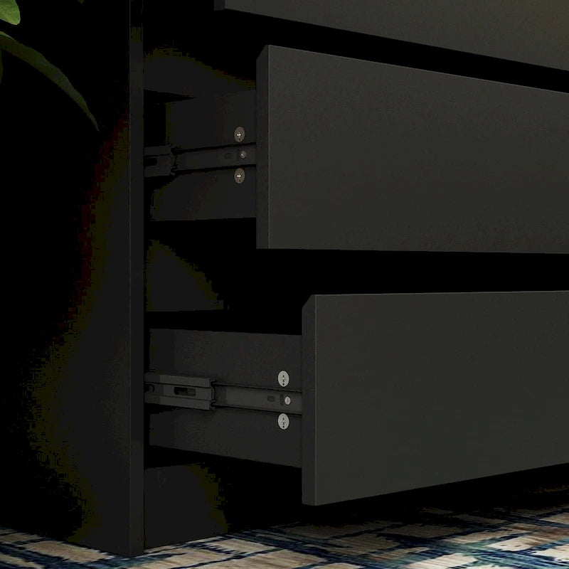 Comò a 12 cassetti per camera da letto con cassetti profondi, grande cassettiera in legno da pavimento
