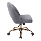 Sedia da ufficio ergonomica imbottita | Altezza regolabile | Stile moderno | Uso casa e ufficio