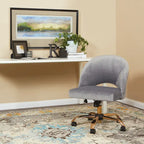 Sedia da ufficio ergonomica imbottita | Altezza regolabile | Stile moderno | Uso casa e ufficio
