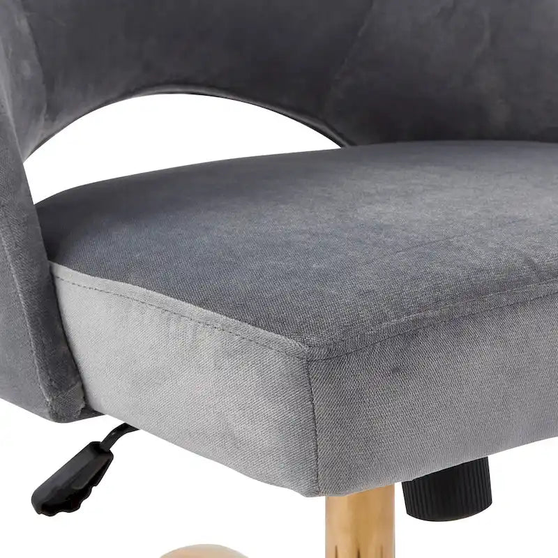 Sedia da ufficio ergonomica imbottita | Altezza regolabile | Stile moderno | Uso casa e ufficio