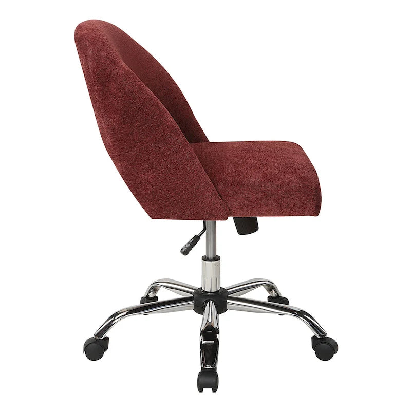 Sedia da ufficio ergonomica imbottita | Altezza regolabile | Stile moderno | Uso casa e ufficio