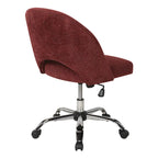 Sedia da ufficio ergonomica imbottita | Altezza regolabile | Stile moderno | Uso casa e ufficio