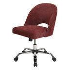 Sedia da ufficio ergonomica imbottita | Altezza regolabile | Stile moderno | Uso casa e ufficio