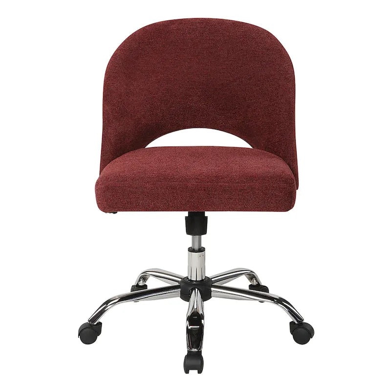 Sedia da ufficio ergonomica imbottita | Altezza regolabile | Stile moderno | Uso casa e ufficio