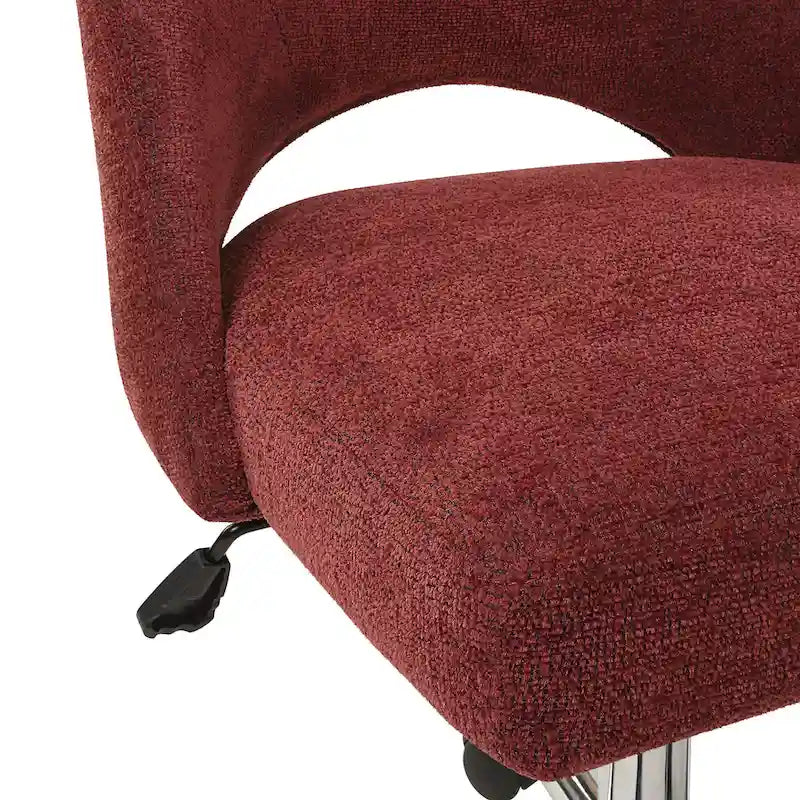 Sedia da ufficio ergonomica imbottita | Altezza regolabile | Stile moderno | Uso casa e ufficio