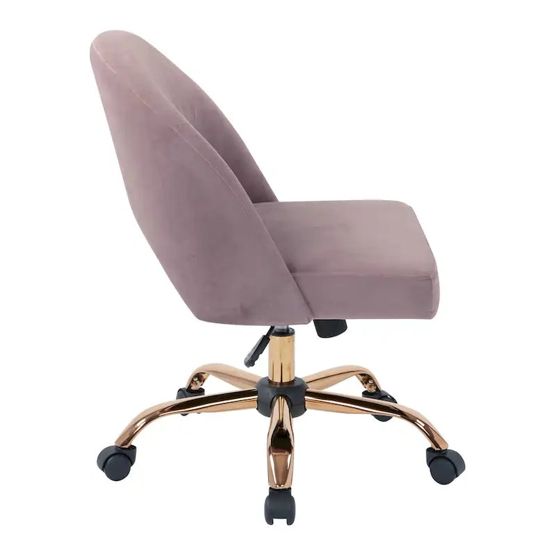Sedia da ufficio ergonomica imbottita | Altezza regolabile | Stile moderno | Uso casa e ufficio