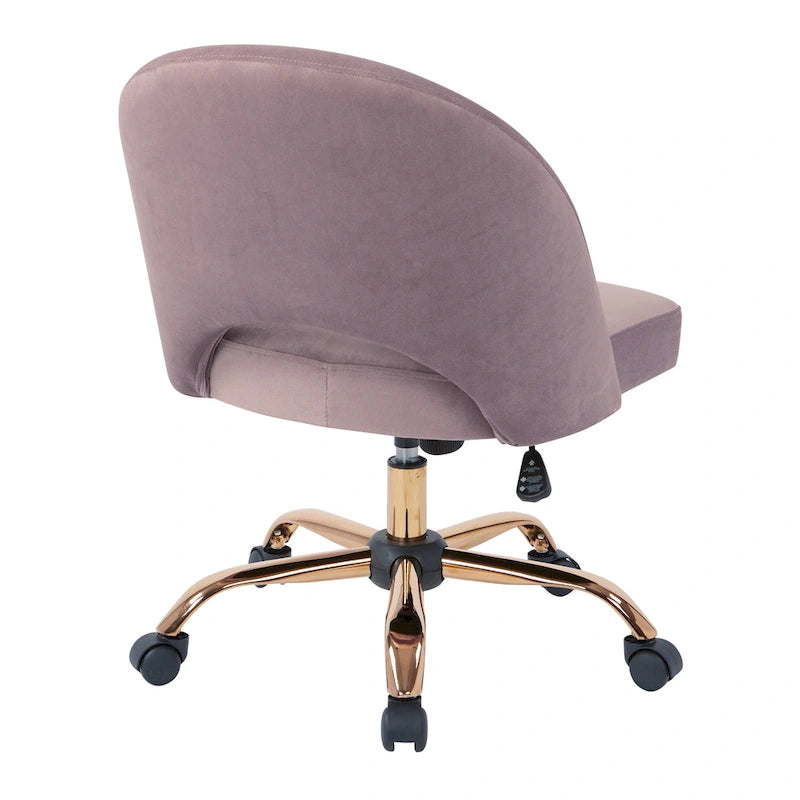 Sedia da ufficio ergonomica imbottita | Altezza regolabile | Stile moderno | Uso casa e ufficio
