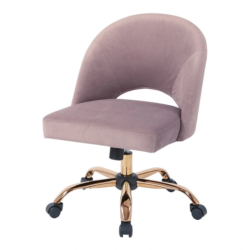 Sedia da ufficio ergonomica imbottita | Altezza regolabile | Stile moderno | Uso casa e ufficio