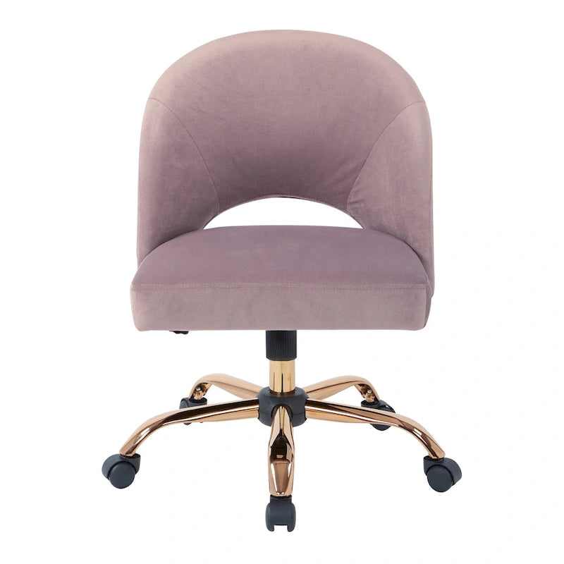 Sedia da ufficio ergonomica imbottita | Altezza regolabile | Stile moderno | Uso casa e ufficio