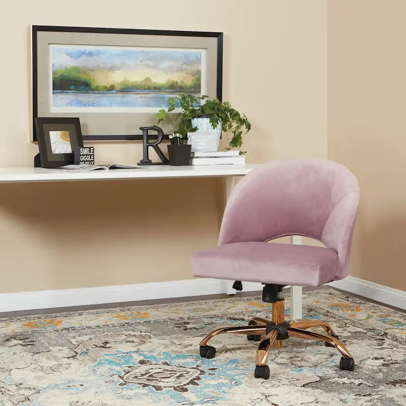 Sedia da ufficio ergonomica imbottita | Altezza regolabile | Stile moderno | Uso casa e ufficio