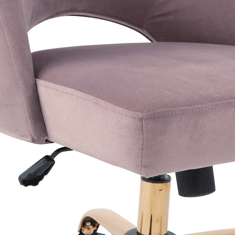Sedia da ufficio ergonomica imbottita | Altezza regolabile | Stile moderno | Uso casa e ufficio