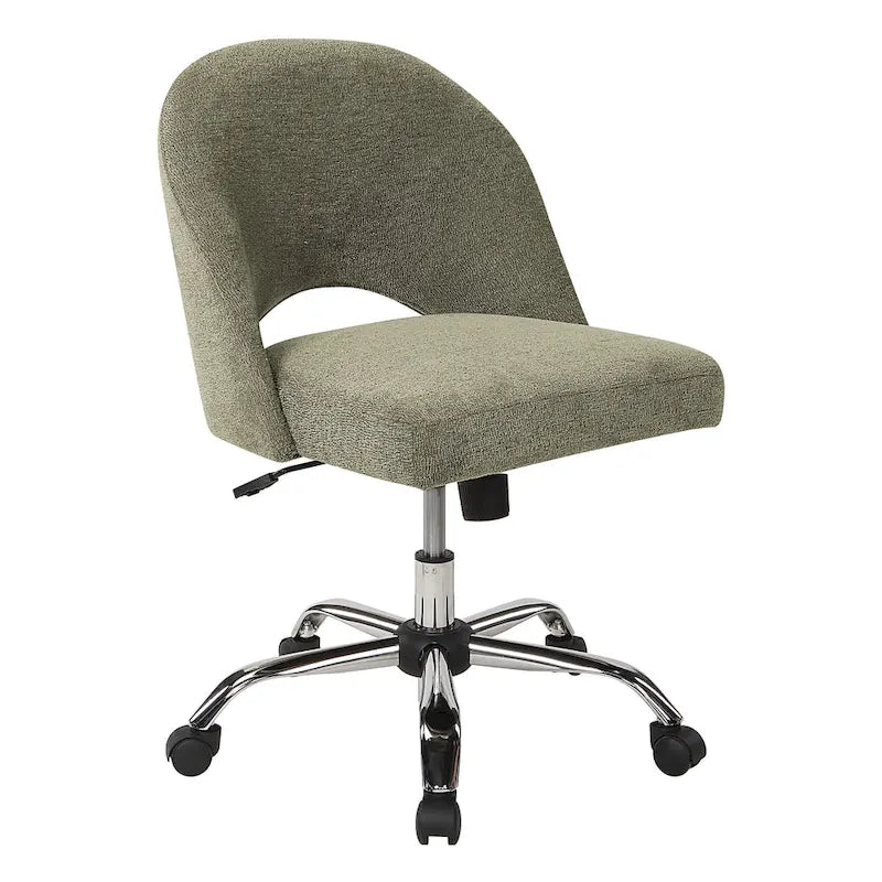 Sedia da ufficio ergonomica imbottita | Altezza regolabile | Stile moderno | Uso casa e ufficio