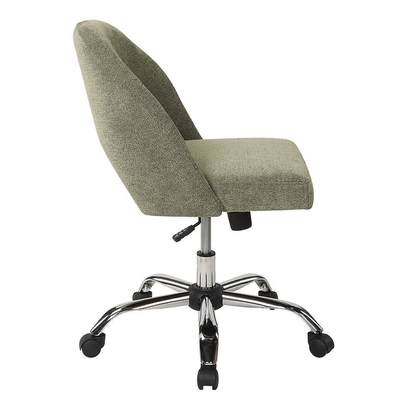 Sedia da ufficio ergonomica imbottita | Altezza regolabile | Stile moderno | Uso casa e ufficio