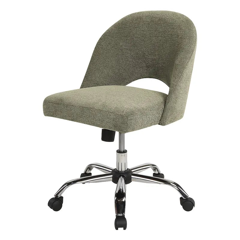 Sedia da ufficio ergonomica imbottita | Altezza regolabile | Stile moderno | Uso casa e ufficio