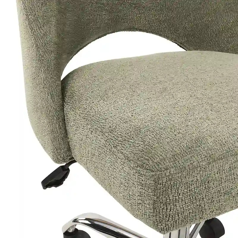 Sedia da ufficio ergonomica imbottita | Altezza regolabile | Stile moderno | Uso casa e ufficio