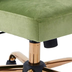 Sedia da ufficio ergonomica imbottita | Altezza regolabile | Stile moderno | Uso casa e ufficio