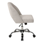 Sedia da ufficio ergonomica imbottita | Altezza regolabile | Stile moderno | Uso casa e ufficio