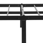 Letto imbottito con base a piattaforma e testiera contenitore | 2 porte USB | 499 kg | Queen