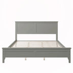 Letto a piattaforma matrimoniale in legno massello