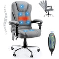 Sedia da Ufficio Ergonomica con Massaggio a 7 Punti e Calore | Reclinabile a 135° | Capacità 158 kg