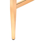 Scrivania con piano in vetro in stile Mid-Century Modern | Stile minimalista per l'home office