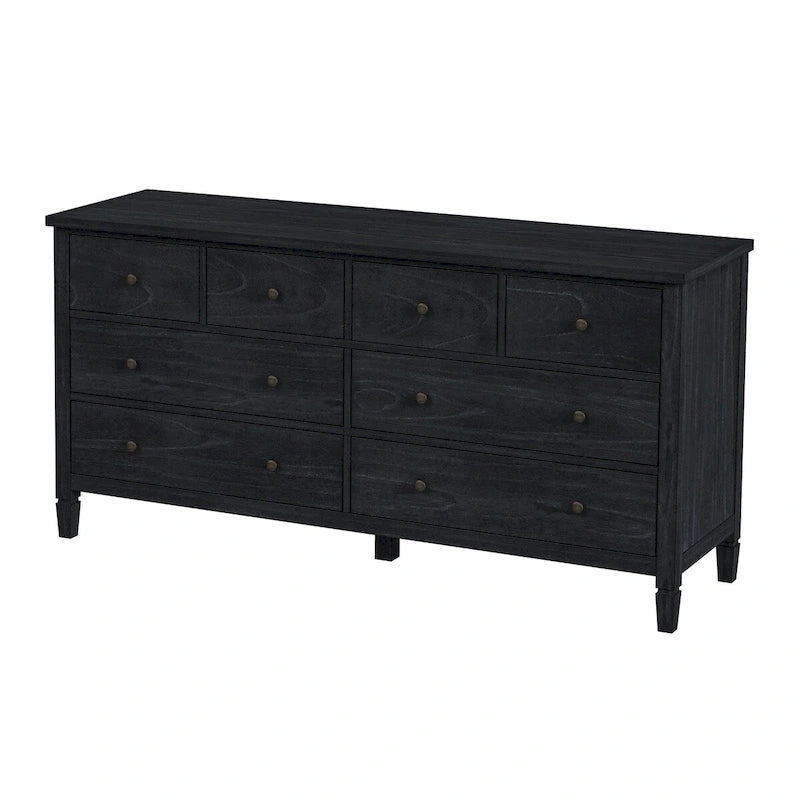 Comò in legno a 8 cassetti Flagstaff