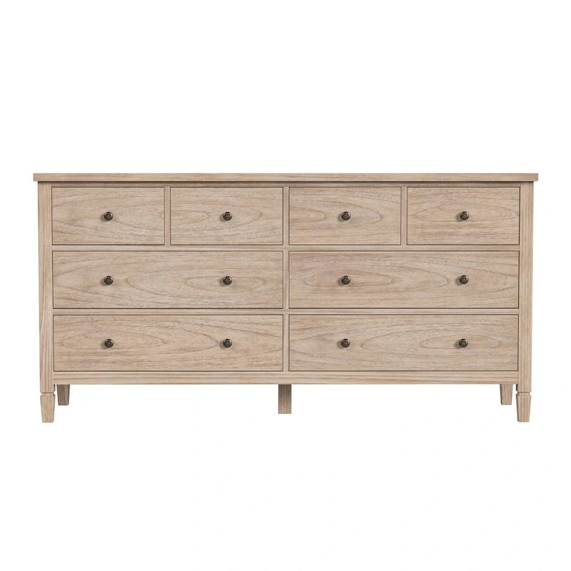 Comò in legno a 8 cassetti Flagstaff