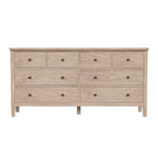 Comò in legno a 8 cassetti Flagstaff