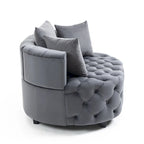 Poltrona di design / Poltrona classica a botte per soggiorno / Poltrona moderna per il tempo libero
